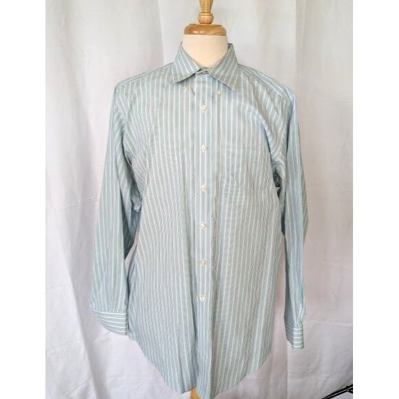 Brooks Brothers Shirt Men's Size 16 1/2 34 The Original Polo Shirt Non Iron EUC - Picture 1 of 7
